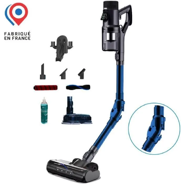 Eziclean EZI1707272964686 Aspirador escoba inalámbrico Cycloboost FR8 Wash - 19 Kpa - 78 dB - Fabricado en Francia Eziclean EZI1707272964686 Aspirador escoba inalámbrico Cycloboost FR8 Wash - 19 Kpa - 78 dB - Fabricado en Francia