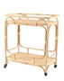 DKD Home Decor Camarera Balines Natural Ratán 76 x 43 x 85.5 cm
