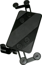 QUIKLOK Soporte Universal para Tablet Ancho 111-301 mm, Grosor 6.9-18.7 mm, Acero