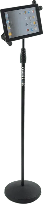 QUIKLOK Soporte Universal para Tablet Ancho 111-301 mm, Grosor 6.9-18.7 mm, Acero