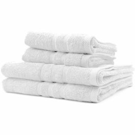 Today Set de 4 Toallas de Baño Essential - Tiza (2x 50x90 cm y 2x 70x130 cm)bu