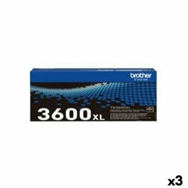 Brother TN3600XL Tóner Negro de Alto Rendimiento - Hasta 6.000 páginas - para impresoras láser Brother