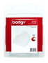 Badgy Tarjeta de PVC Blanca Gruesa 0,76 mm Pack de 100