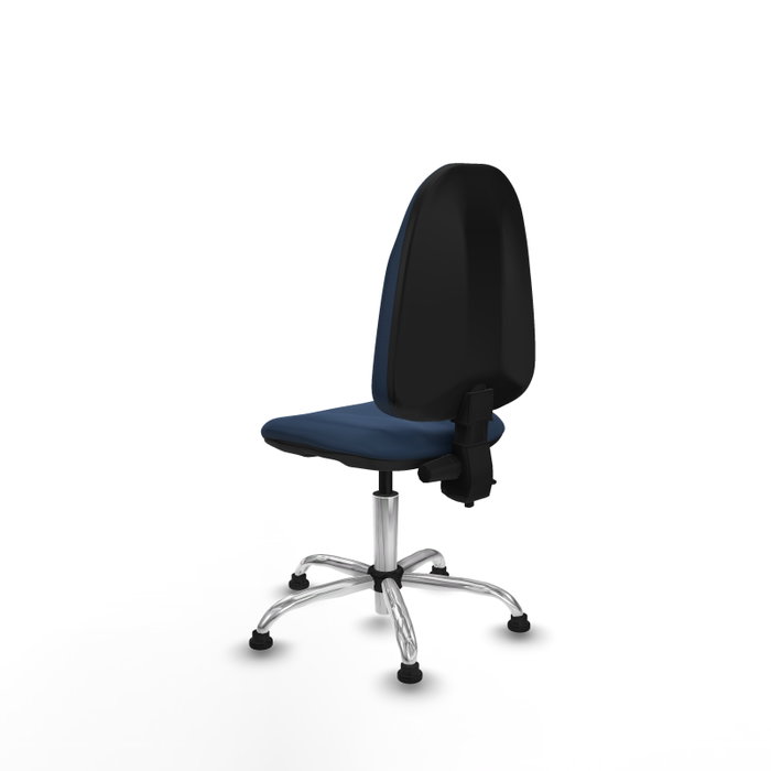 PIQUERAS Y CRESPO Silla de oficina Algarra Azul marino sin brazos PIQUERAS Y CRESPO Silla de oficina Algarra Azul marino sin brazos