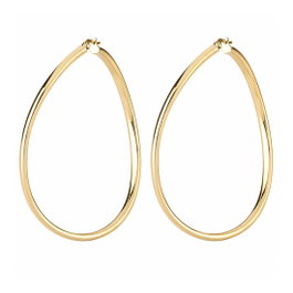 Guess Pendientes HOOPS I DID IT AGAIN Dorados de Acero Inoxidable