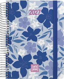 Grafoplas Agenda Anual 2027 Dreamy A5 con Espiral y Goma