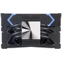 Einarex EXAC-GL-100-R-B Glide G100 Ventilador CPU Refrigerador de Aire 120mm RGB Negro - Compatible con Intel LGA 1150/1151/1200/1700/1851/2011 y AMD AM4/AM5 - PWM, HDB, 2600 RPM
