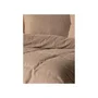 Juego de Ropa de Cama 1 Funda Nórdica 140x200 cm + 1 Funda de Almohada 60x60 cm - 100% Algodón Reforzado - Estampado de Cuadros Mink - Ref: AUC8684282421030