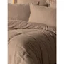 Juego de Ropa de Cama 1 Funda Nórdica 140x200 cm + 1 Funda de Almohada 60x60 cm - 100% Algodón Reforzado - Estampado de Cuadros Mink - Ref: AUC8684282421030