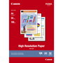 Canon HR-101 Papel de Alta Resolución A4, 50 Hojas, 106g/m²