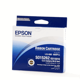Epson Cinta Original S015262 / C13S015262 - Negro, para Impresora de Tickets