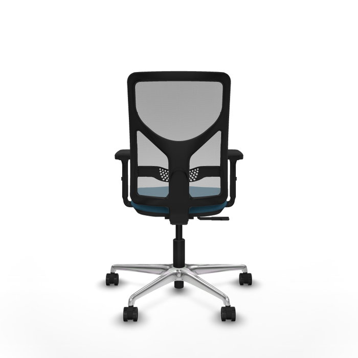 PIQUERAS Y CRESPO Silla de oficina Motilla con mecanismo Sincro, Verde petróleo y Gris PIQUERAS Y CRESPO Silla de oficina Motilla con mecanismo Sincro, Verde petróleo y Gris