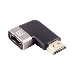 S-Impuls Adaptador HDMI-A 90° izquierda 8K Metal de alta calidad