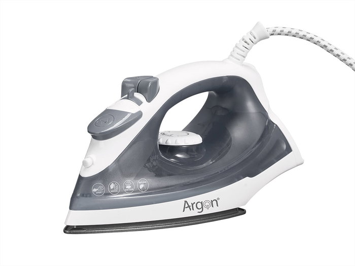 Argon Plancha Gris 1600W 24.7x12.9x9.8 cm (Set de 8)