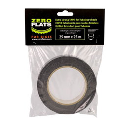 Zeroflats Cinta de sellado de llanta Tubeless 25 mm x 25 m para conversión