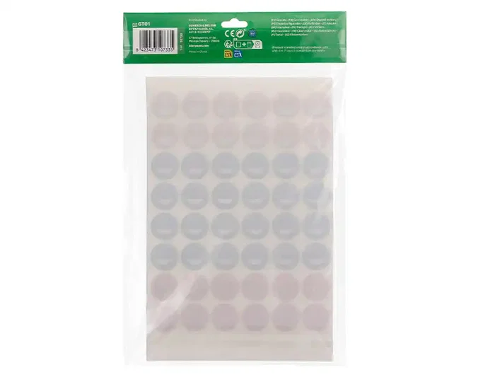Liderpapel Gomets Escolares Bolsa 12 Hojas 48 Caras Por Hoja Colores Surtidos 20mm Diámetro