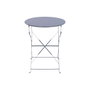 DKD Home Decor Mesa Terraza Y Jardin Gris Metal 60 x 71 x 60 cm Set de 3