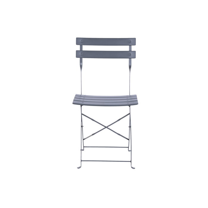 DKD Home Decor Mesa Terraza Y Jardin Gris Metal 60 x 71 x 60 cm Set de 3