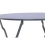 DKD Home Decor Mesa Terraza Y Jardin Gris Metal 60 x 71 x 60 cm Set de 3