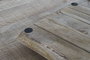 DKD Home Decor Mesa de Centro de Madera y Metal con Bandeja