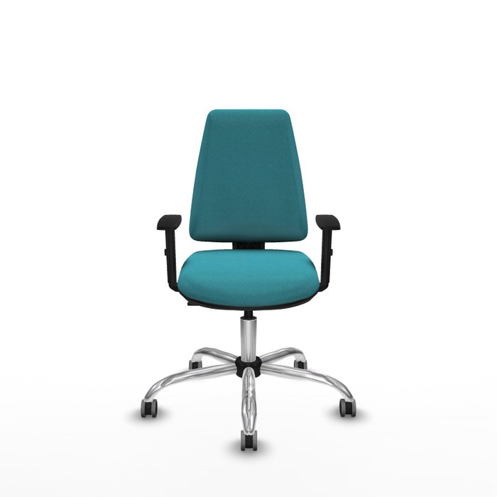 PIQUERAS Y CRESPO Silla de oficina Elche Turquesa con Brazos 1D PIQUERAS Y CRESPO Silla de oficina Elche Turquesa con Brazos 1D