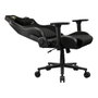 Cougar Silla Gaming Defensor Gold F CGR-DFF-GLB, Respaldo y Asiento Acolchado Tapizado en Tela Negro y Oro, Reposabrazos 4D, Para PC, Peso Usuario 120 kg