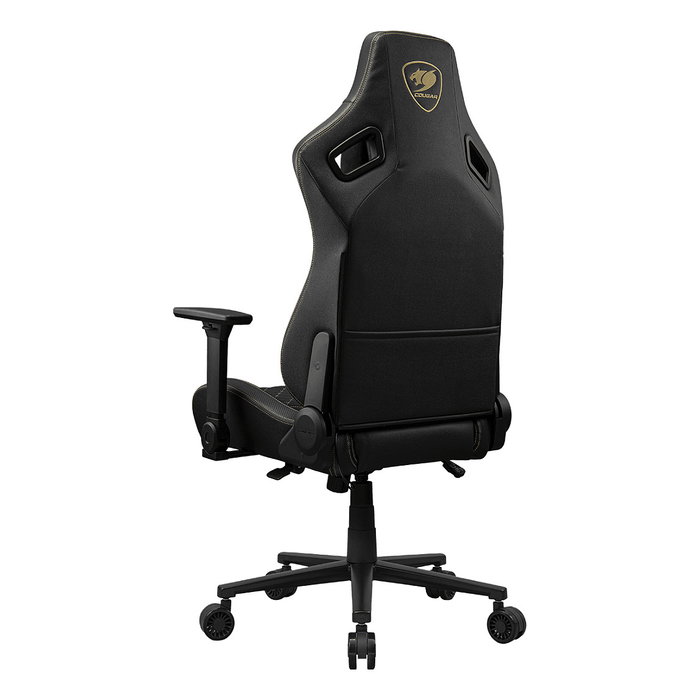 Cougar Silla Gaming Defensor Gold F CGR-DFF-GLB, Respaldo y Asiento Acolchado Tapizado en Tela Negro y Oro, Reposabrazos 4D, Para PC, Peso Usuario 120 kg Cougar Silla Gaming Defensor Gold F CGR-DFF-GLB, Respaldo y Asiento Acolchado Tapizado en Tela Negro y Oro, Reposabrazos 4D, Para PC, Peso Usuario 120 kg