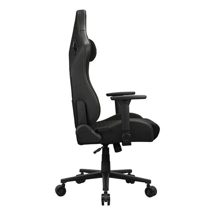Cougar Silla Gaming Defensor Gold F CGR-DFF-GLB, Respaldo y Asiento Acolchado Tapizado en Tela Negro y Oro, Reposabrazos 4D, Para PC, Peso Usuario 120 kg Cougar Silla Gaming Defensor Gold F CGR-DFF-GLB, Respaldo y Asiento Acolchado Tapizado en Tela Negro y Oro, Reposabrazos 4D, Para PC, Peso Usuario 120 kg