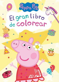 BEASCOA, Peppa Pig. Cuaderno de actividades - El gran libro de colorear - Hasbro