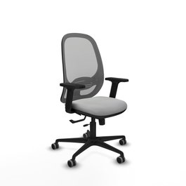 PIQUERAS Y CRESPO Silla de oficina Cilanco Gris claro y Gris