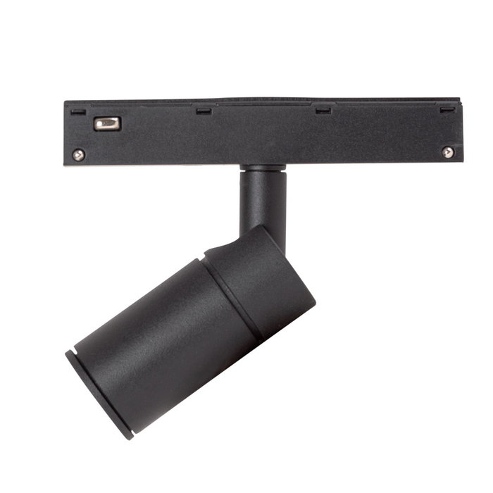 Luminaria LED Mini 5W 500Lm CRI90 4200K Carril Magnético Negro