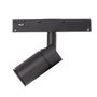 Luminaria LED Mini 5W 500Lm CRI90 4200K Carril Magnético Negro
