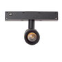 Luminaria LED Mini 5W 500Lm CRI90 4200K Carril Magnético Negro