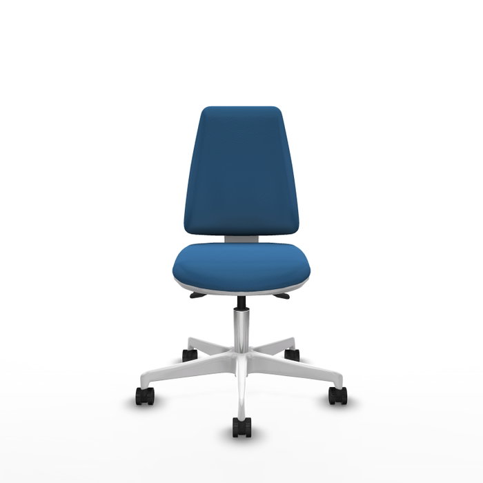 PIQUERAS Y CRESPO Silla de oficina Elche Azul claro con mecanismo Asincro