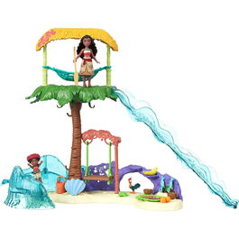 Mattel Vaiana 2 Aventuras En La Isla Set De Juego Disney Princess Con Muñecas Moana Y Simea