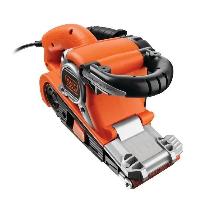 Black + Decker Lijadora de banda KA88 720W con acción ciclónica y diseño para bordes Black + Decker Lijadora de banda KA88 720W con acción ciclónica y diseño para bordes