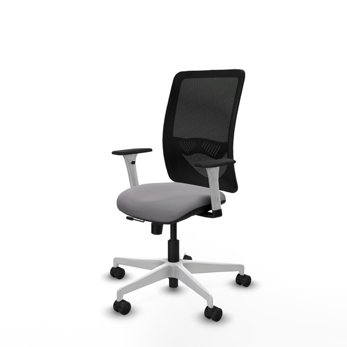 PIQUERAS Y CRESPO Silla de oficina Zulema Gris con mecanismo Sincro/Traslack PIQUERAS Y CRESPO Silla de oficina Zulema Gris con mecanismo Sincro/Traslack