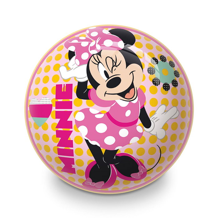 Unice Pelota Hinchable Minnie Mouse 26013, 220 mm de Diametro, Licencia Disney, para Edad +3 Años