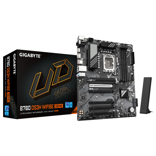 Gigabyte B760 DS3H WIFI6E GEN5 LGA 1700 ATX DDR5 Gigabyte B760 DS3H WIFI6E GEN5 LGA 1700 ATX DDR5