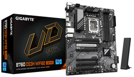 GIGABYTE Placa Base B760 DS3H WIFI6E GEN5 LGA 1700 ATX Intel B760 DDR5