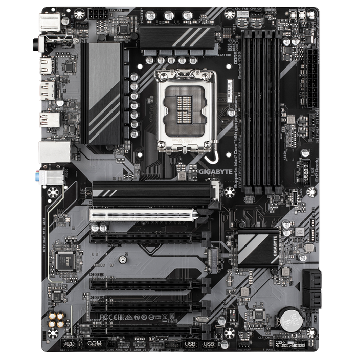 GIGABYTE Placa Base B760 DS3H WIFI6E GEN5 LGA 1700 ATX Intel B760 DDR5