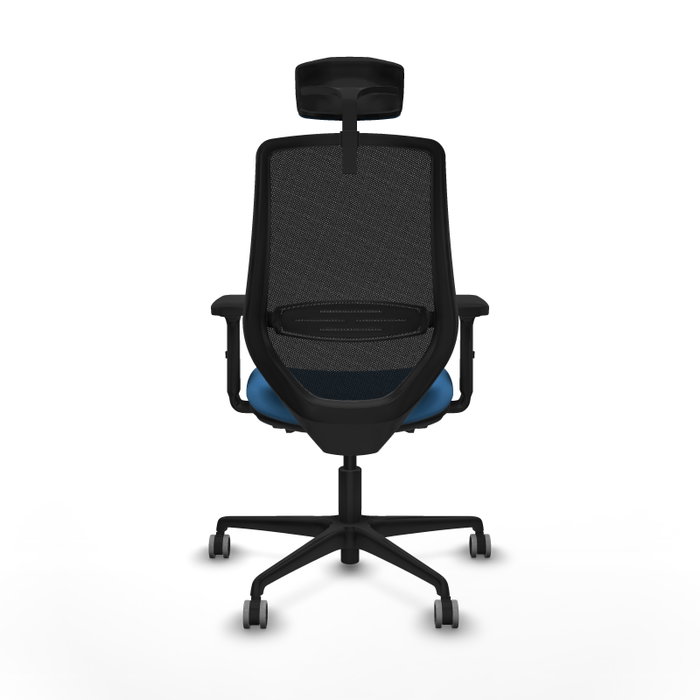 PIQUERAS Y CRESPO Silla de oficina Mardos con mecanismo Sincro/Traslack, Azul claro y Negro PIQUERAS Y CRESPO Silla de oficina Mardos con mecanismo Sincro/Traslack, Azul claro y Negro