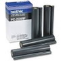 Brother Pack de 4 Bobinas de Cinta TTR Negro para FAX1020/1030 y series MFC
