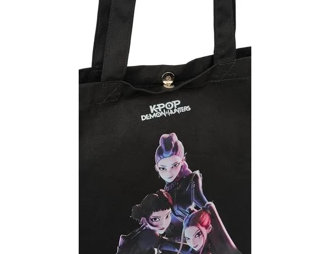 Safta Tote Bag K-Pop Demon Hunters - Warriors 38x42cm Safta Tote Bag K-Pop Demon Hunters - Warriors 38x42cm