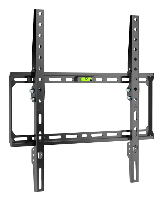 Iggual SPTV15-L Soporte de Pared para TV hasta 75 pulgadas y 45 kg, Inclinación -8°, VESA 50x50 a 400x400 mm, Negro
