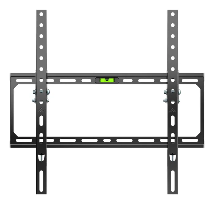 Iggual SPTV15-L Soporte de Pared para TV hasta 75 pulgadas y 45 kg, Inclinación -8°, VESA 50x50 a 400x400 mm, Negro