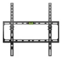Iggual SPTV15-L Soporte de Pared para TV hasta 75 pulgadas y 45 kg, Inclinación -8°, VESA 50x50 a 400x400 mm, Negro