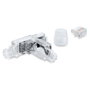 DeLOCK 91127 Conector RJ45 Cat.6A sin blindar transparente/negro