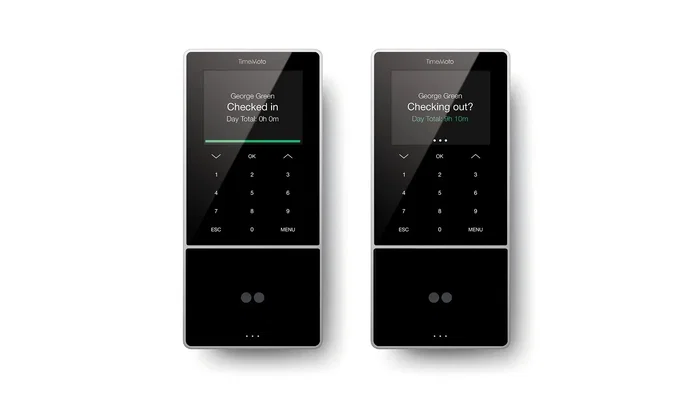 Safescan TM-838 SC Control de Presencia por Reconocimiento Facial con Pantalla TFT 3.5", Autenticación por Contraseña, Tarjeta y Ethernet para hasta 2000 Usuarios (Negro)