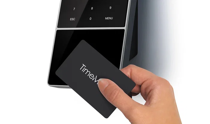 Safescan TM-838 SC Control de Presencia por Reconocimiento Facial con Pantalla TFT 3.5", Autenticación por Contraseña, Tarjeta y Ethernet para hasta 2000 Usuarios (Negro)